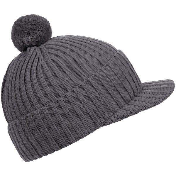 Вязаная шапка с козырьком Peaky — изображение 2