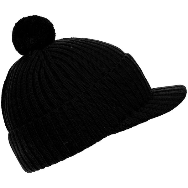 Вязаная шапка с козырьком Peaky — изображение 2