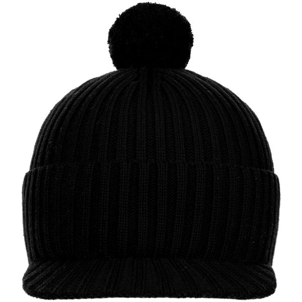 Вязаная шапка с козырьком Peaky — изображение 4