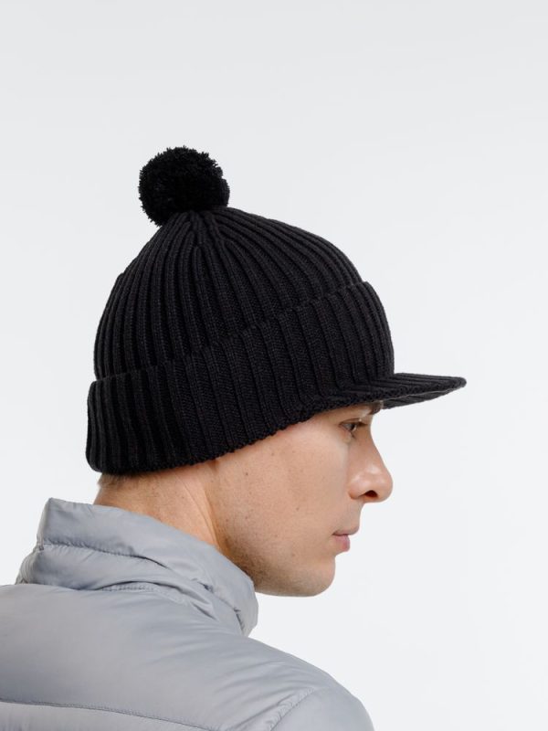 Вязаная шапка с козырьком Peaky — изображение 8