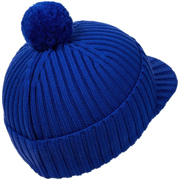 Вязаная шапка с козырьком Peaky — изображение 3