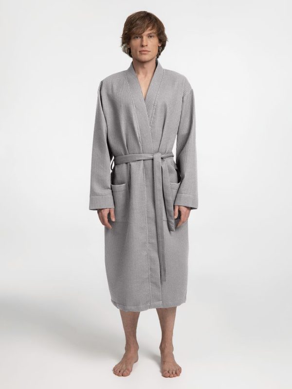 Халат вафельный Kimono — изображение 9