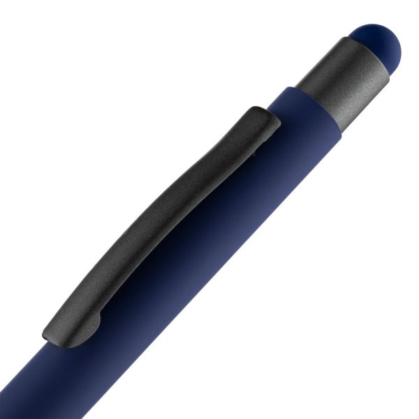 Ручка шариковая Digit Soft Touch со стилусом — изображение 5