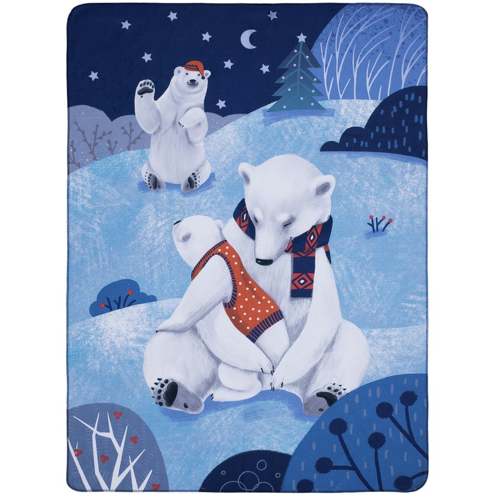 Флисовый плед Wintart Bear Набор «Сказка близко» — изображение 3