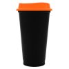 Стакан с крышкой Color Cap Black