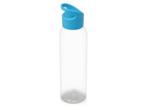 Бутылка для воды «Plain 2» - прозрачный, голубой