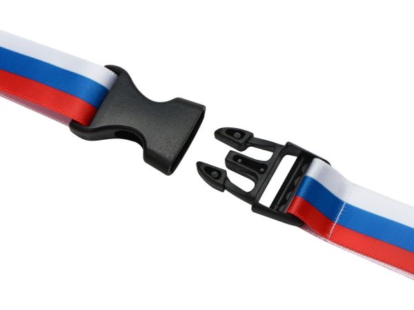 Ланъярд под сублимацию с карабином, межуровневым замком и замком обрыва — изображение 3