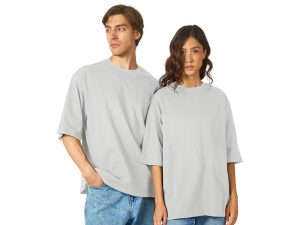 Футболка оверсайз «Berlin» унисекс - XL-2XL, жемчужный
