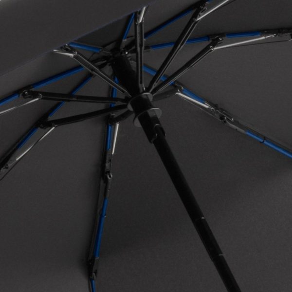 Зонт складной AOC Mini с цветными спицами — изображение 2
