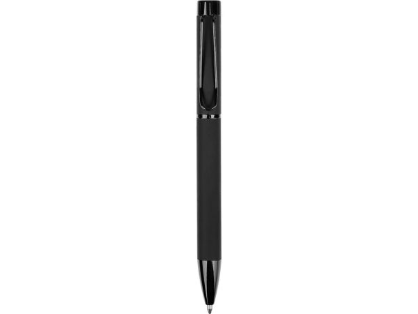 Металлическая шариковая ручка «Black Lama» soft-touch — изображение 2