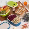 Ланч-бокс «Lunch» из пшеничного волокна с бамбуковой крышкой — изображение 11