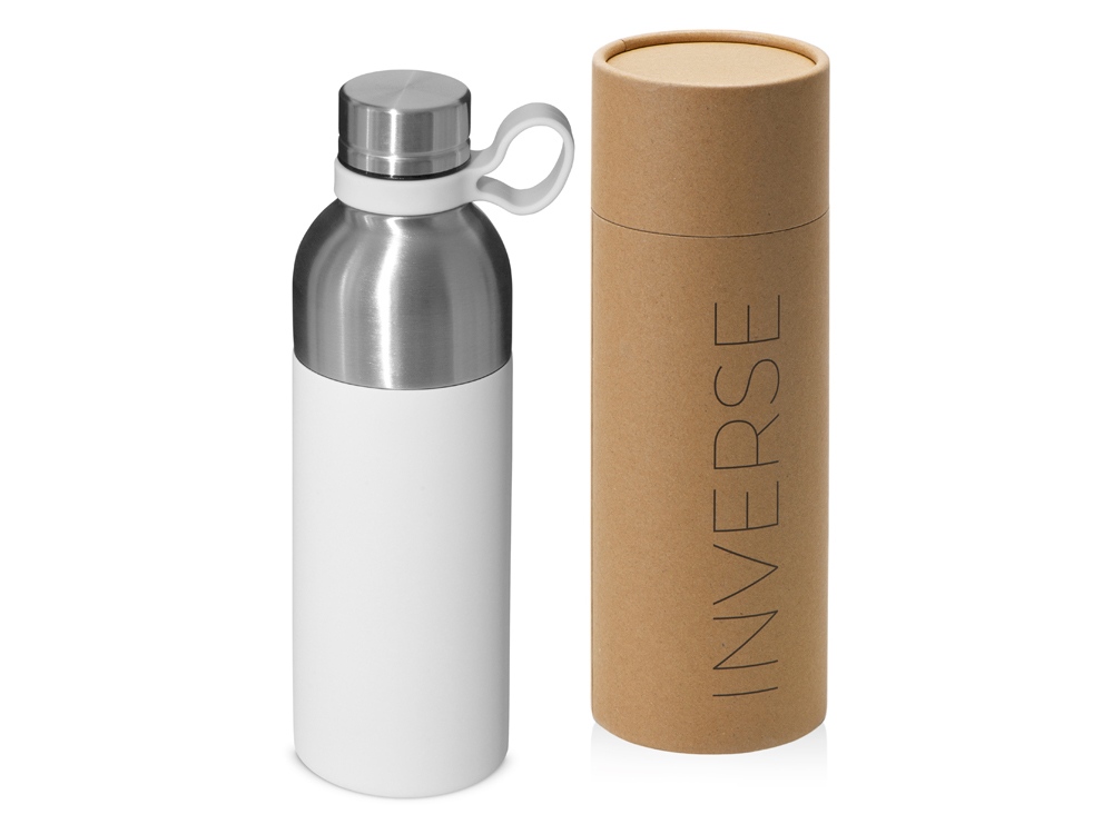 Универсальная составная термобутылка «Inverse», 550 мл - белый Универсальная составная термобутылка «Inverse», 550 мл