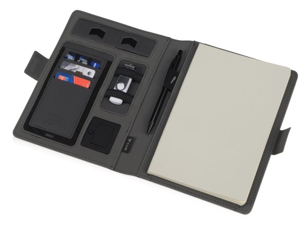 Органайзер с беспроводной зарядкой «Powernote», 5000 mAh — изображение 3