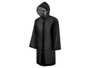 Дождевик «Hawaii light» c чехлом унисекс - XL-2XL, черный