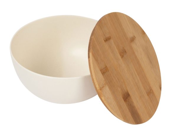Салатник из натуральных волокон с бамбуковой крышкой «Bowl» — изображение 2