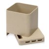 Настольный органайзер Cubic с функциями USB-хаба и беспроводной зарядки — изображение 2