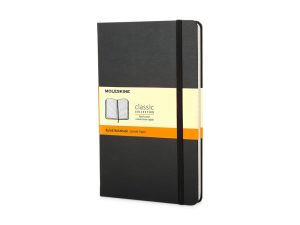 Записная книжка А5  (Large) Classic (в линейку) - A5, черный