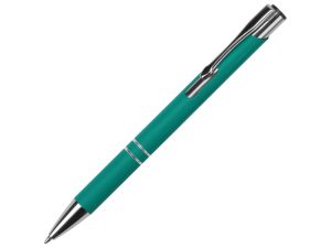 Ручка металлическая шариковая «Legend Gum» soft-touch - бирюзовый