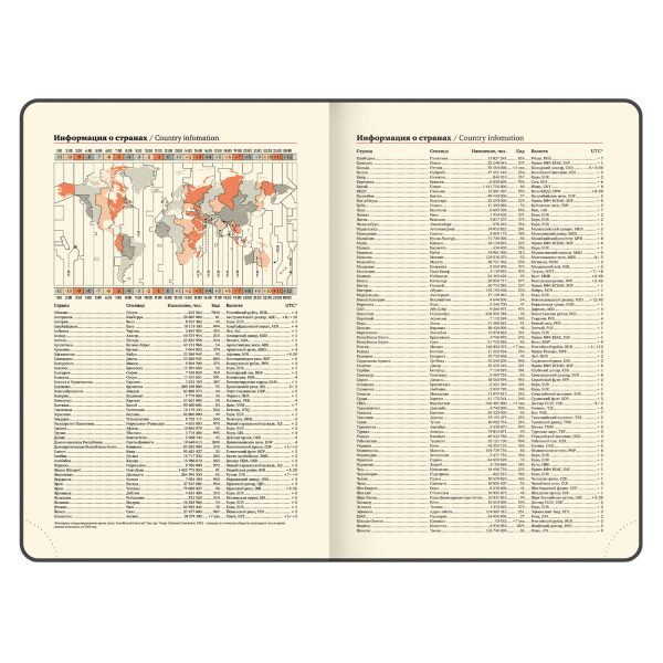 Ежедневник датированный 2026, А5, 143х218 мм, BRAUBERG "Journal", под кожу, застежка, держатель для ручки, органайзер, красный, 117380 — изображение 11