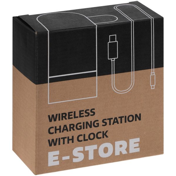 Зарядная станция с часами E-Store для смартфона — изображение 11