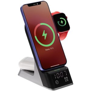 Зарядная станция с часами E-Store для смартфона