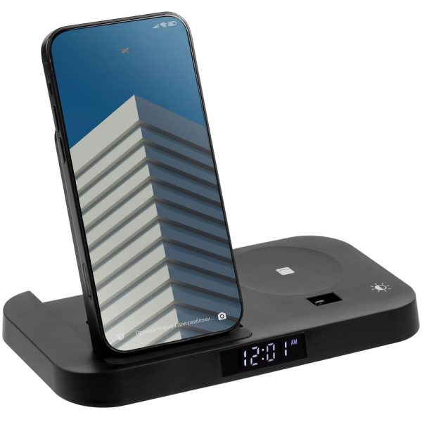 Зарядная станция с часами Clock Nest — изображение 3