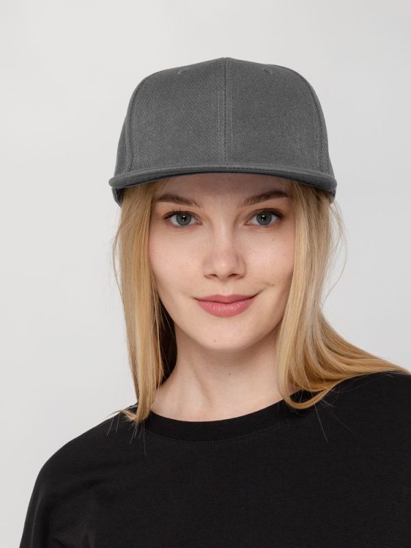 Бейсболка Snapback с прямым козырьком — изображение 6