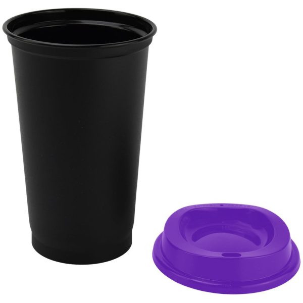 Стакан с крышкой Color Cap Black — изображение 2