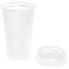 Стакан с крышкой Color Cap White — изображение 2