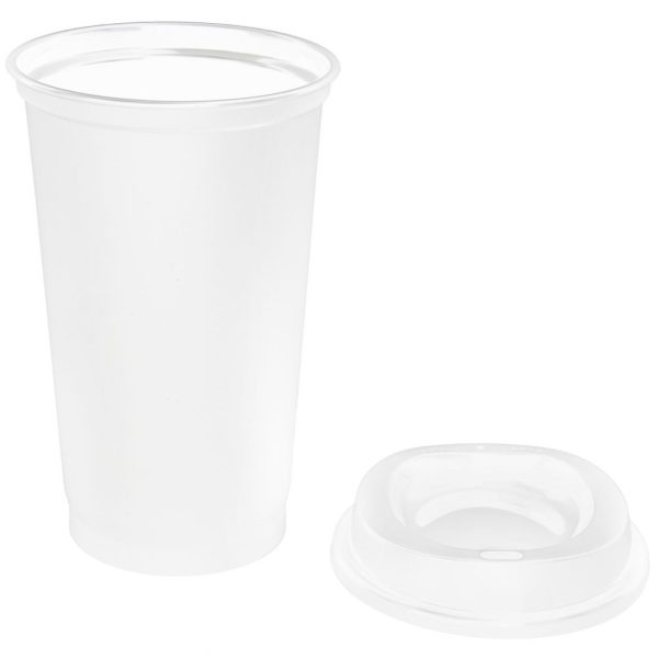 Стакан с крышкой Color Cap White — изображение 2