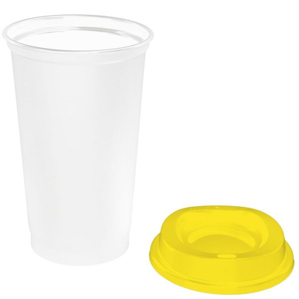 Стакан с крышкой Color Cap White — изображение 2