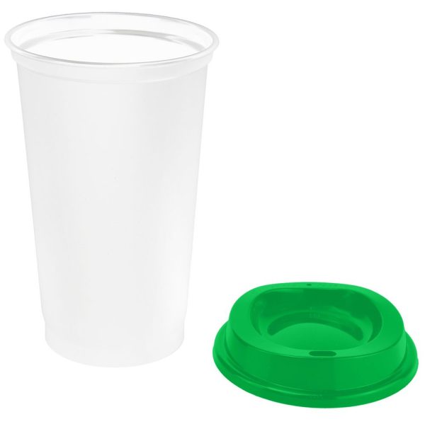 Стакан с крышкой Color Cap White — изображение 2