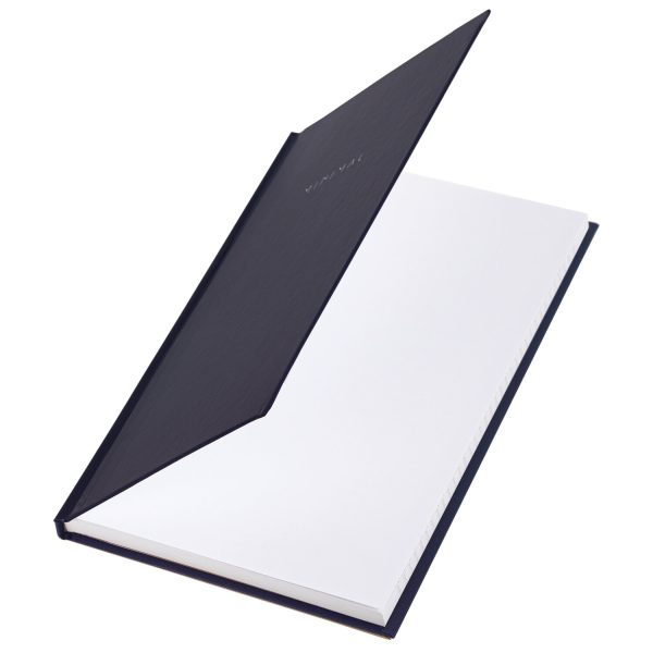 Блокнот А5 134х206 мм, 80 л., твёрдый, клетка, BRAUBERG "Minimal", черный, 116436 — изображение 3
