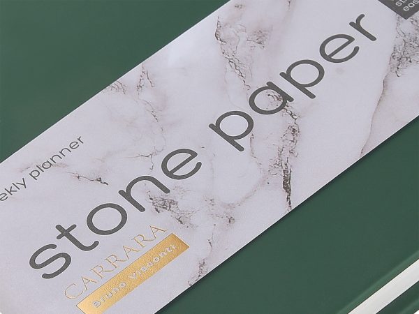 Еженедельник с каменной бумагой А5+ «Carrara» — изображение 7