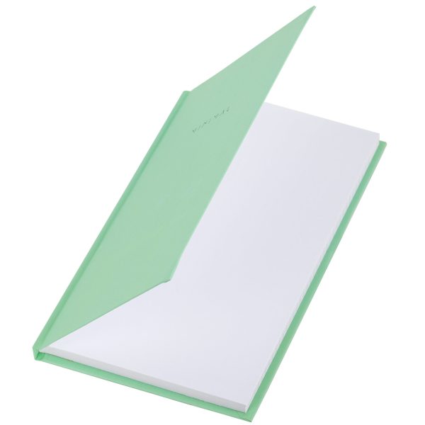 Блокнот А5 134х206 мм, 80 л., твёрдый, клетка, BRAUBERG "Minimal", мятный, 116443 — изображение 3