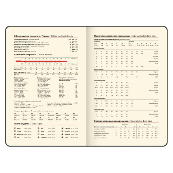 Ежедневник датированный 2026, А5, 143х218 мм, BRAUBERG "Journal", под кожу, застежка, держатель для ручки, органайзер, серый, 117381 — изображение 7