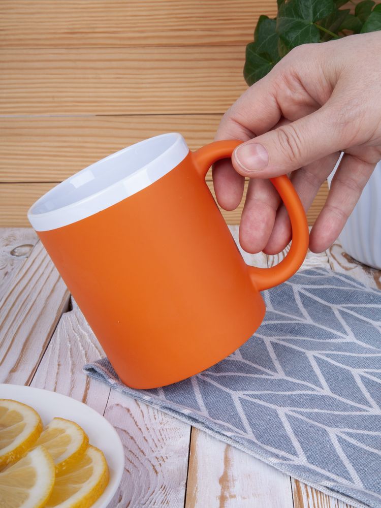 Кружка StopSpot с покрытием софт-тач Кружка StopSpot с покрытием софт-тач — изображение 3