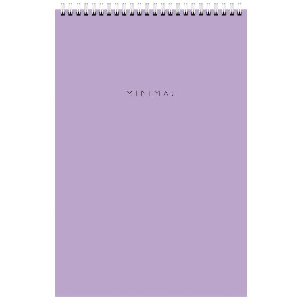 Блокнот ДЭК А4 198х297 мм, 80 л., КОМПЛЕКТ 2 шт., гребень, подложка, BRAUBERG "Minimal Pastel", 116453 — изображение 3