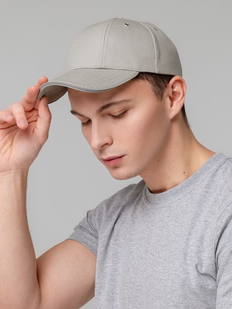 Бейсболка Hard Work со светоотражающим элементом Бейсболка Hard Work со светоотражающим элементом — изображение 7