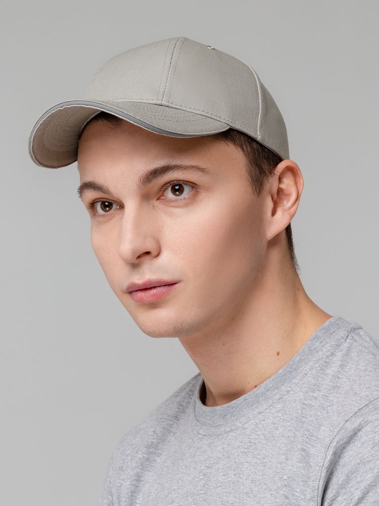 Бейсболка Hard Work со светоотражающим элементом Бейсболка Hard Work со светоотражающим элементом — изображение 6