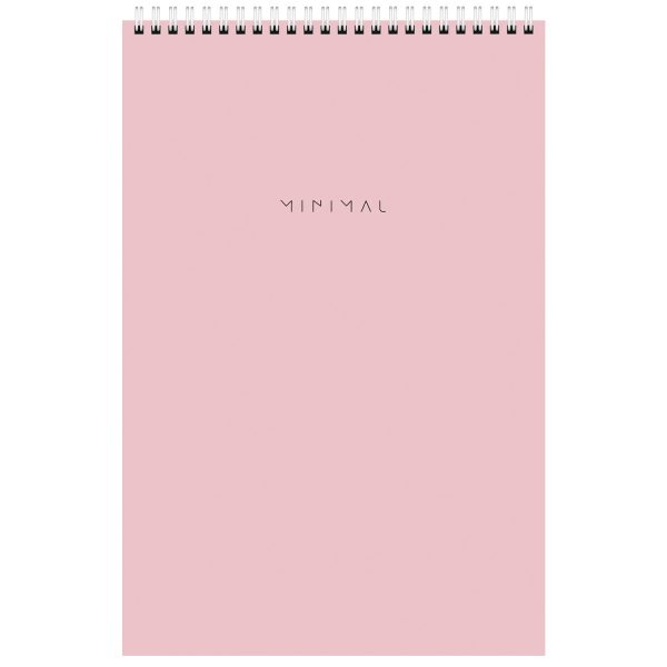 Блокнот ДЭК А4 198х297 мм, 80 л., КОМПЛЕКТ 2 шт., гребень, подложка, BRAUBERG "Minimal Pastel", 116453 — изображение 2