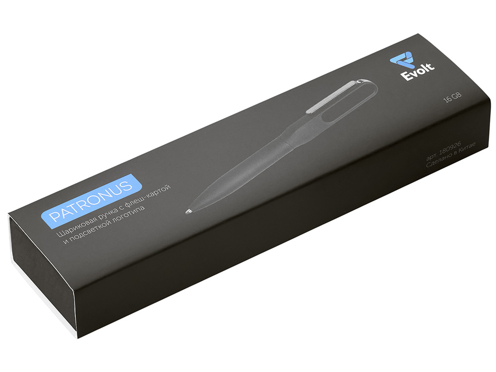 Ручка шариковая металлическая «Patronus» с флеш-картой на 16 Гб Ручка шариковая металлическая «Patronus» с флеш-картой на 16 Гб — изображение 11