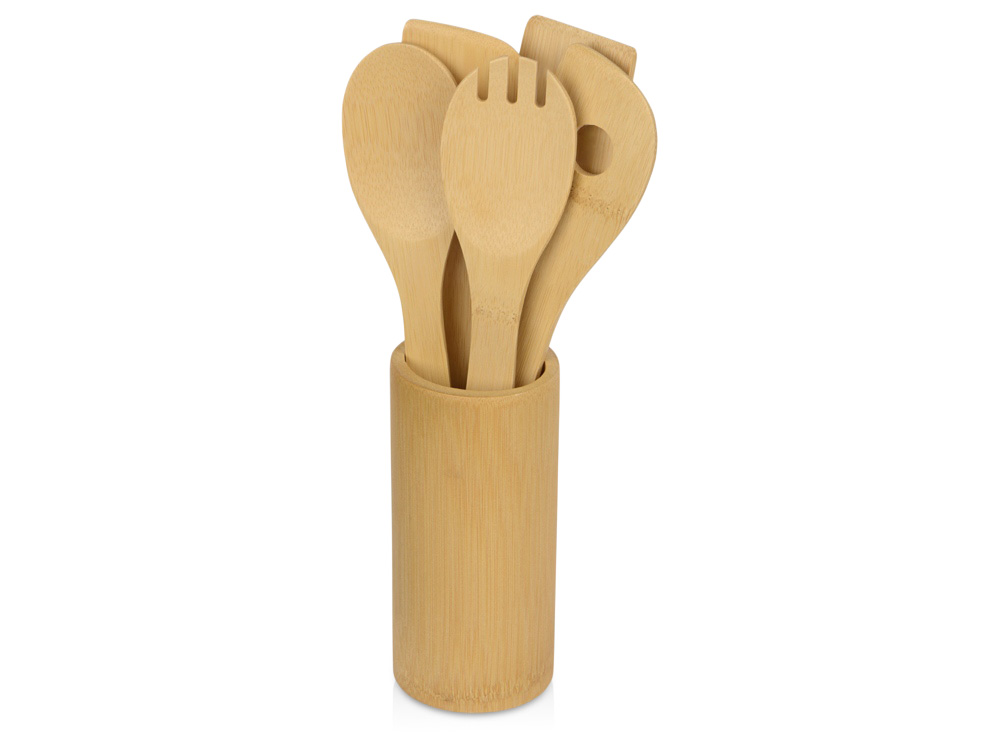 Набор кухонных принадлежностей из бамбука 6в1 «Bestie» Набор кухонных принадлежностей из бамбука 6в1 «Bestie»