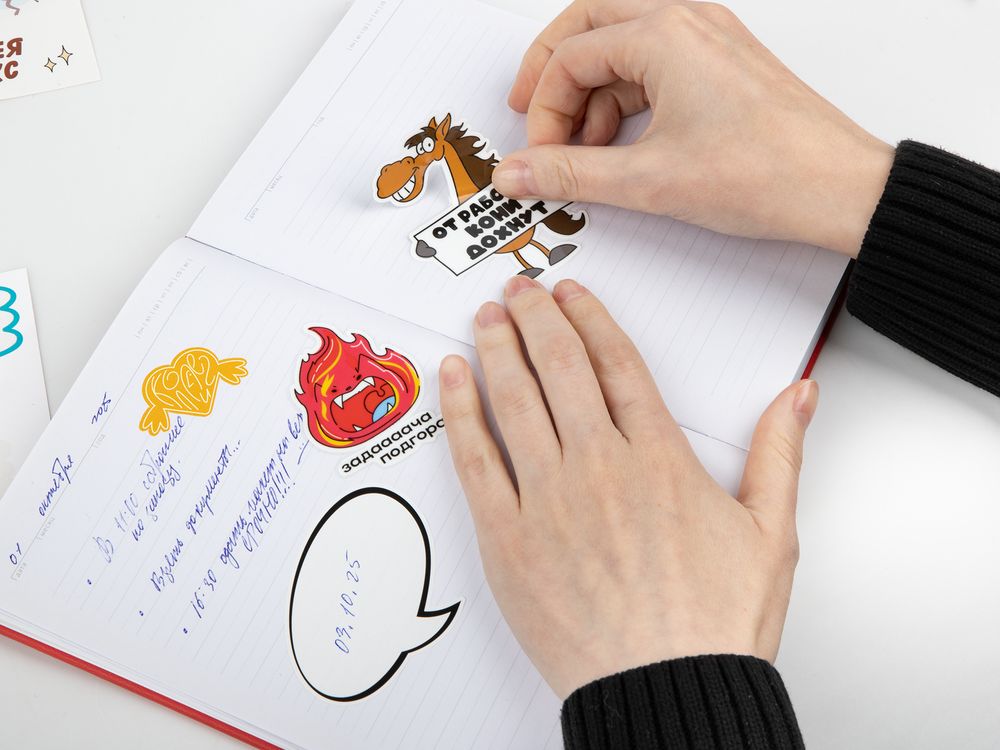 Наклейки бумажные Sticker Pack на заказ Наклейки бумажные Sticker Pack на заказ — изображение 7