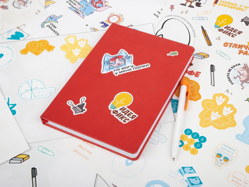 Наклейки ПВХ Sticker Pack на заказ Наклейки ПВХ Sticker Pack на заказ — изображение 6