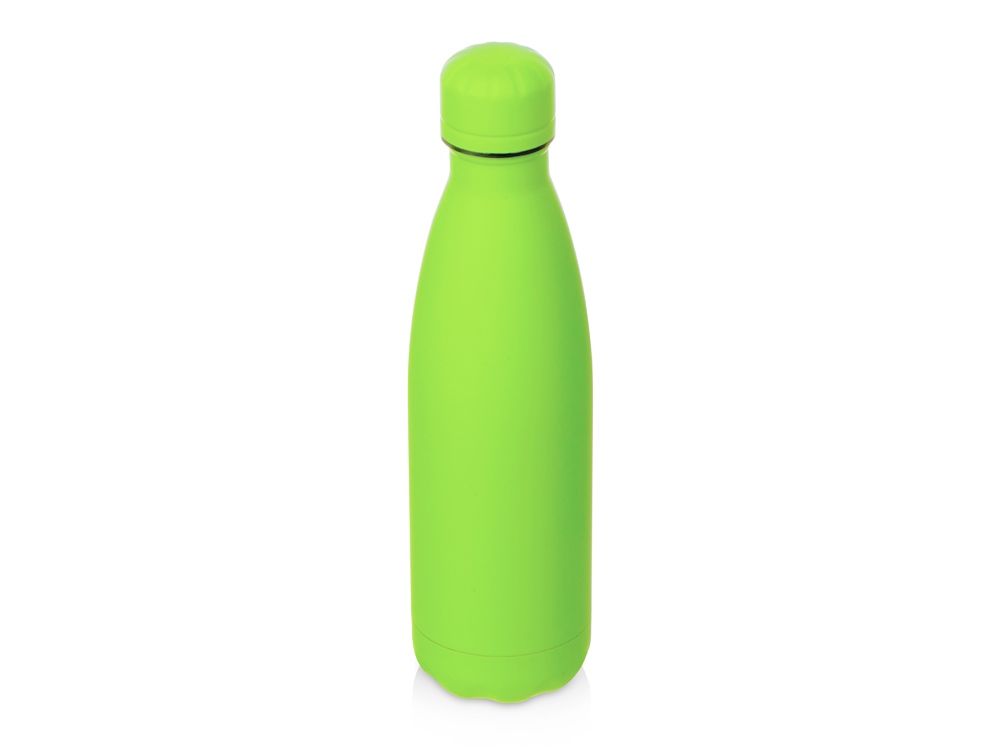 Вакуумная термобутылка «Vacuum bottle C1», soft touch, 500 мл - зеленое яблоко