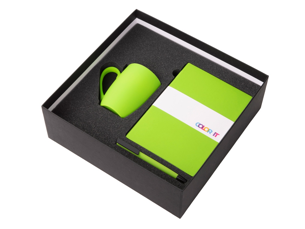 Подарочный набор «COLOR IT» c блокнотом, ручкой и кружкой Подарочный набор «COLOR IT» c блокнотом, ручкой и кружкой — изображение 2