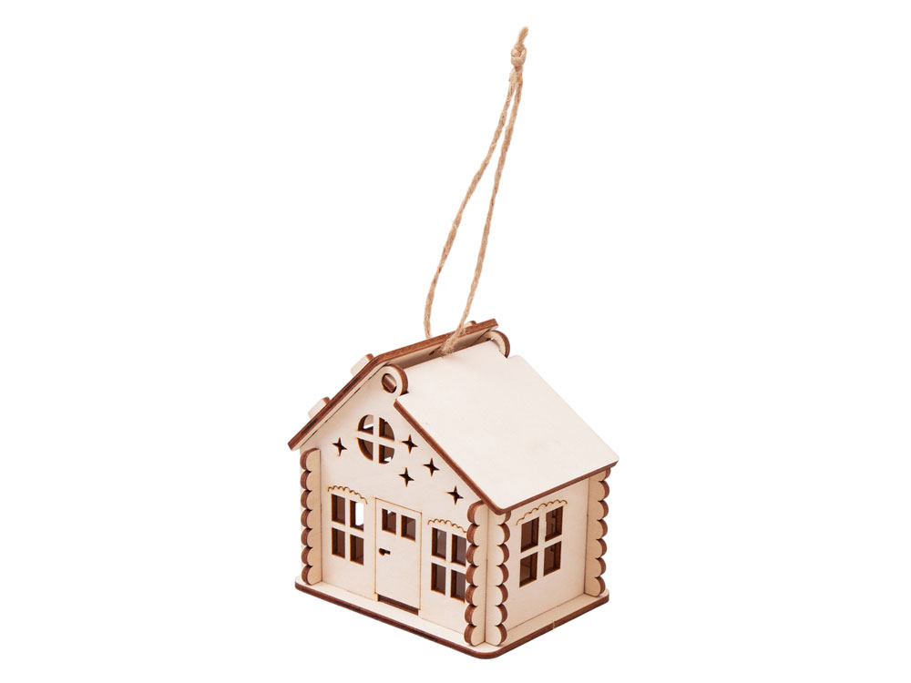 Деревянная подвеска на елку с подсветкой «Lumihut» Деревянная подвеска на елку с подсветкой «Lumihut»
