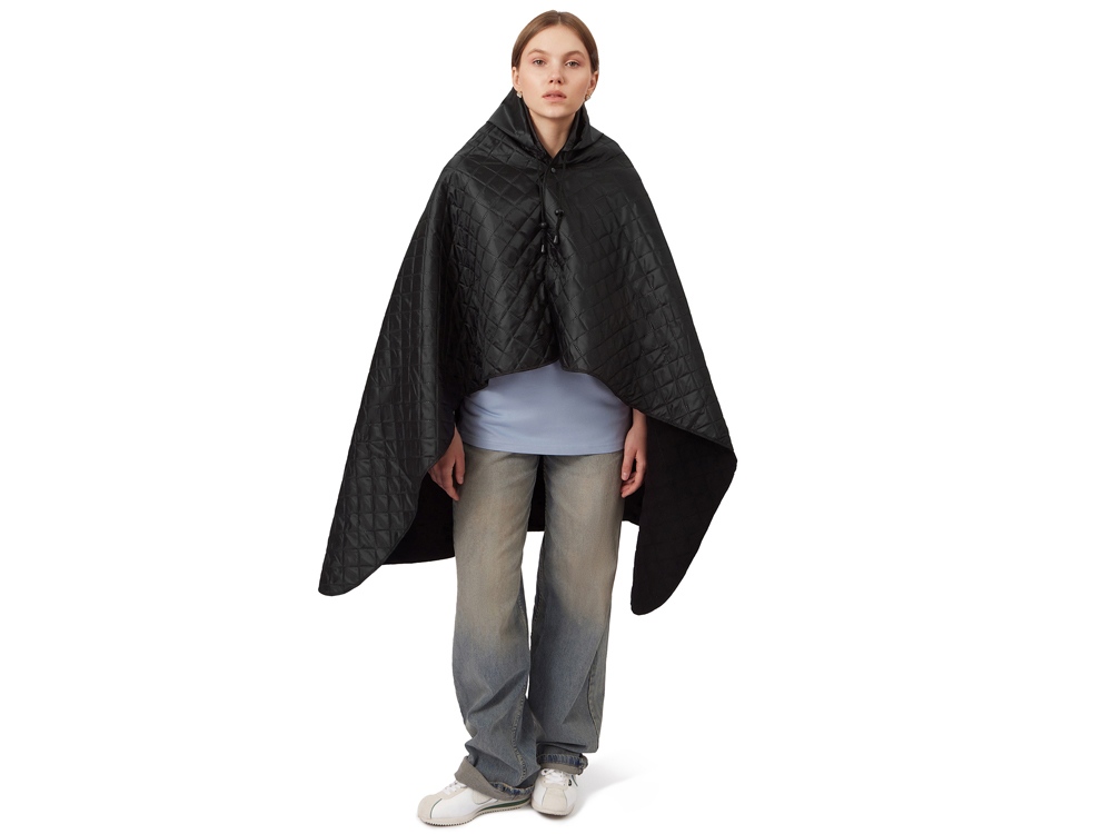 Плед-пончо 2-в-1 «Cappy» с капюшоном и мешком Плед-пончо 2-в-1 «Cappy» с капюшоном и мешком — изображение 2