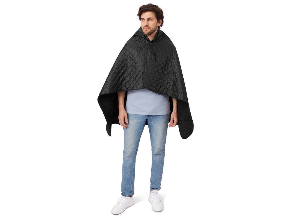 Плед-пончо 2-в-1 «Cappy» с капюшоном и мешком Плед-пончо 2-в-1 «Cappy» с капюшоном и мешком — изображение 3